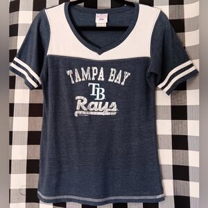 Campus Lifestyle MLB Atlanta Braves Women's Size Medium Colorblocked Tee